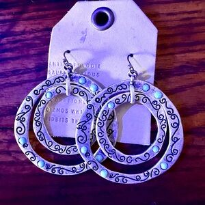 Anthropologie western style earrings